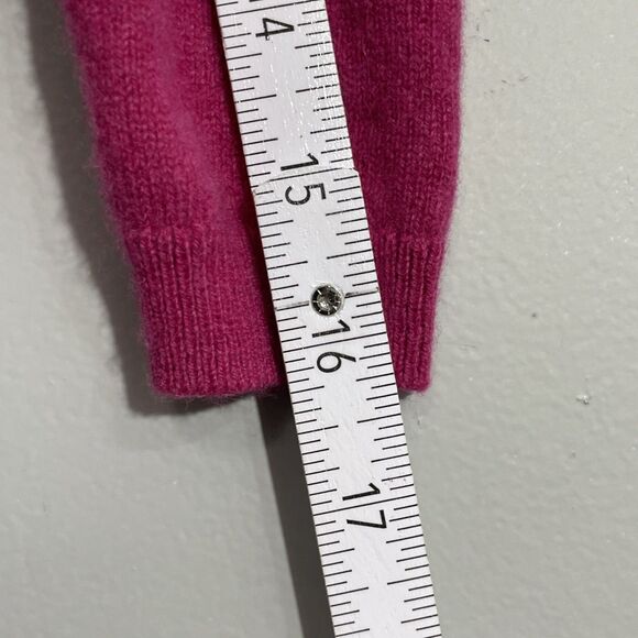 Talbots Women’s Pink Cashmere Sweater Size SP – Soft Luxury, Classic Preppy - Picture 3 of 8